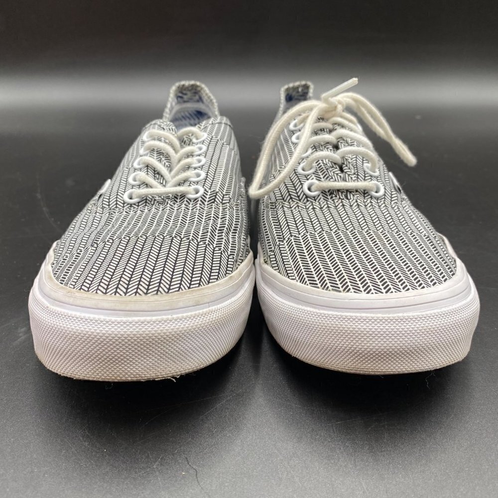 Vans Black/White Sneakers Women's Size 10 - Picture 3 of 11
